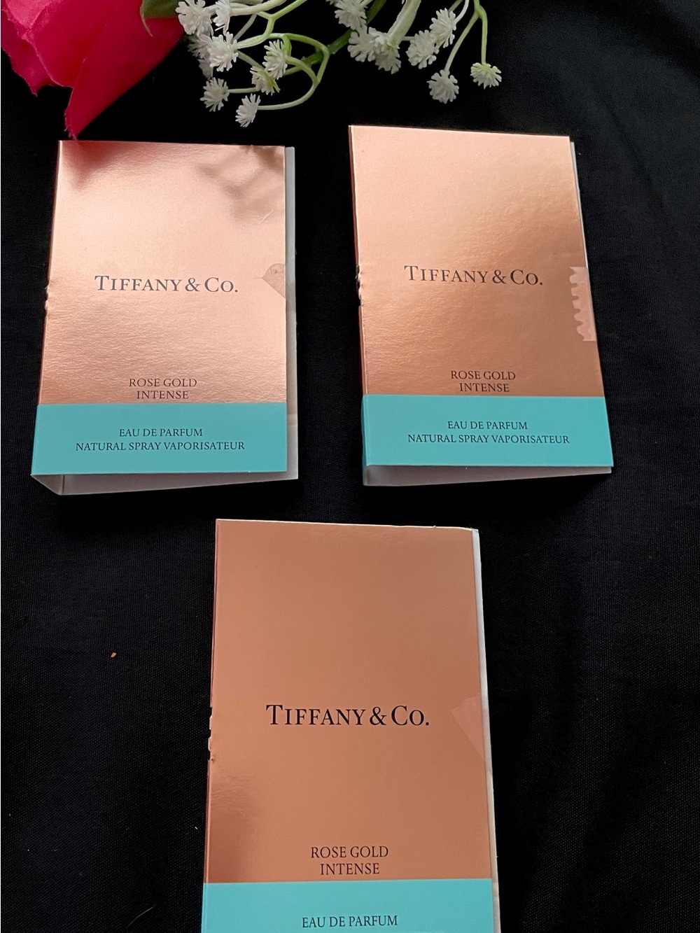 Tiffany & Co. Rose Gold Intense Perfume Sample Vial Set